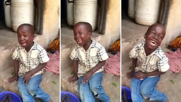 African Boy Crying Then Laughing Meme Reaction Sound