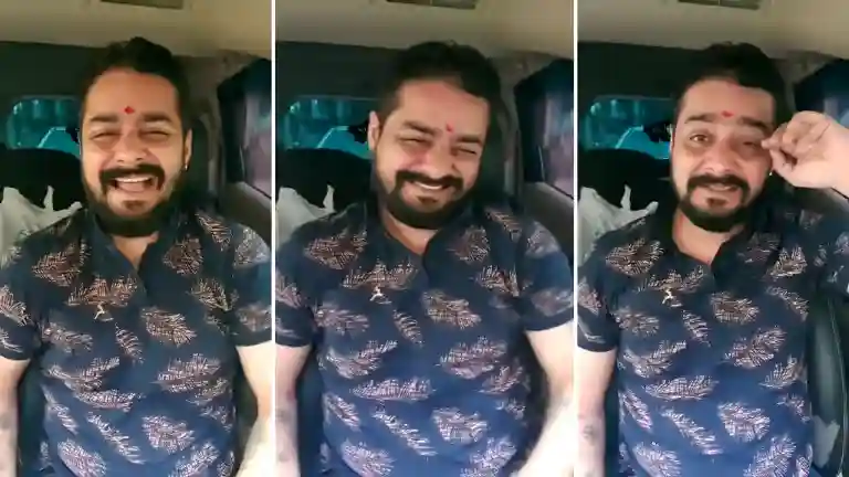 Hey Bhagwan Hindustani Bhau Viral Car Reaction
