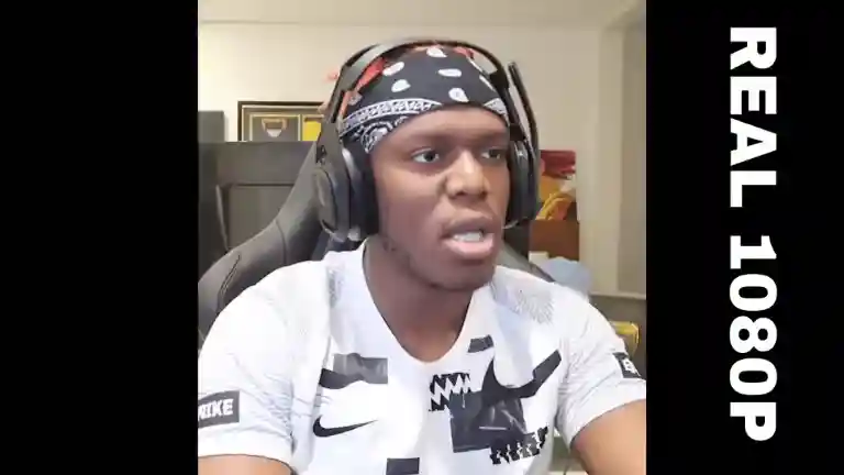 KSI with arms raised and a wide smile, celebrating after a successful jump in Jump King, the scene that became the Yes Yes Yes meme